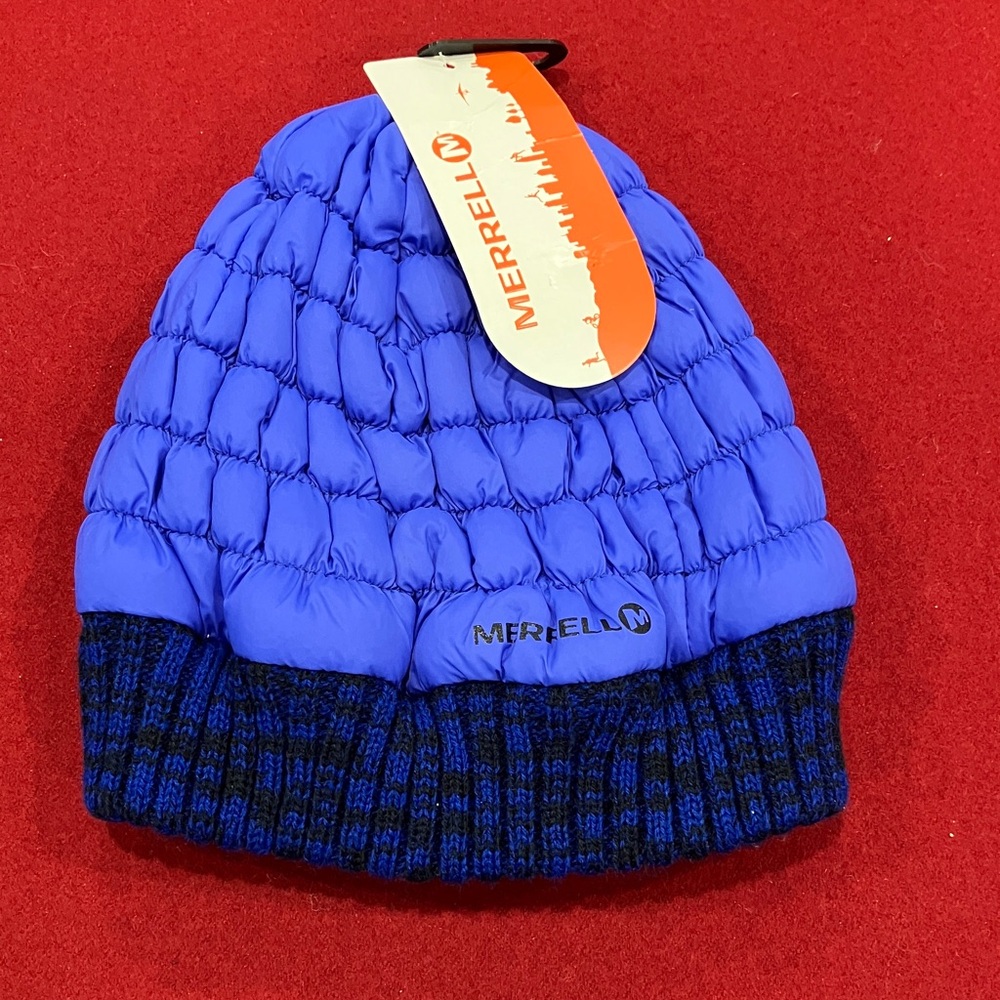 Merrell one size Two-Tone Blue Beanie
